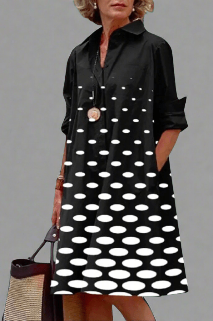 Foi | Robe midi soignée et stylée