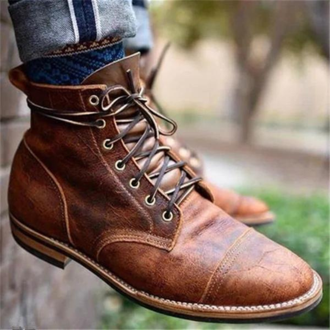 Leonard | Bottes Vintage avec Durabilité Robuste pour Hommes