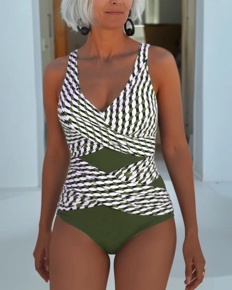 Hange | Bikini croisé avec découpe