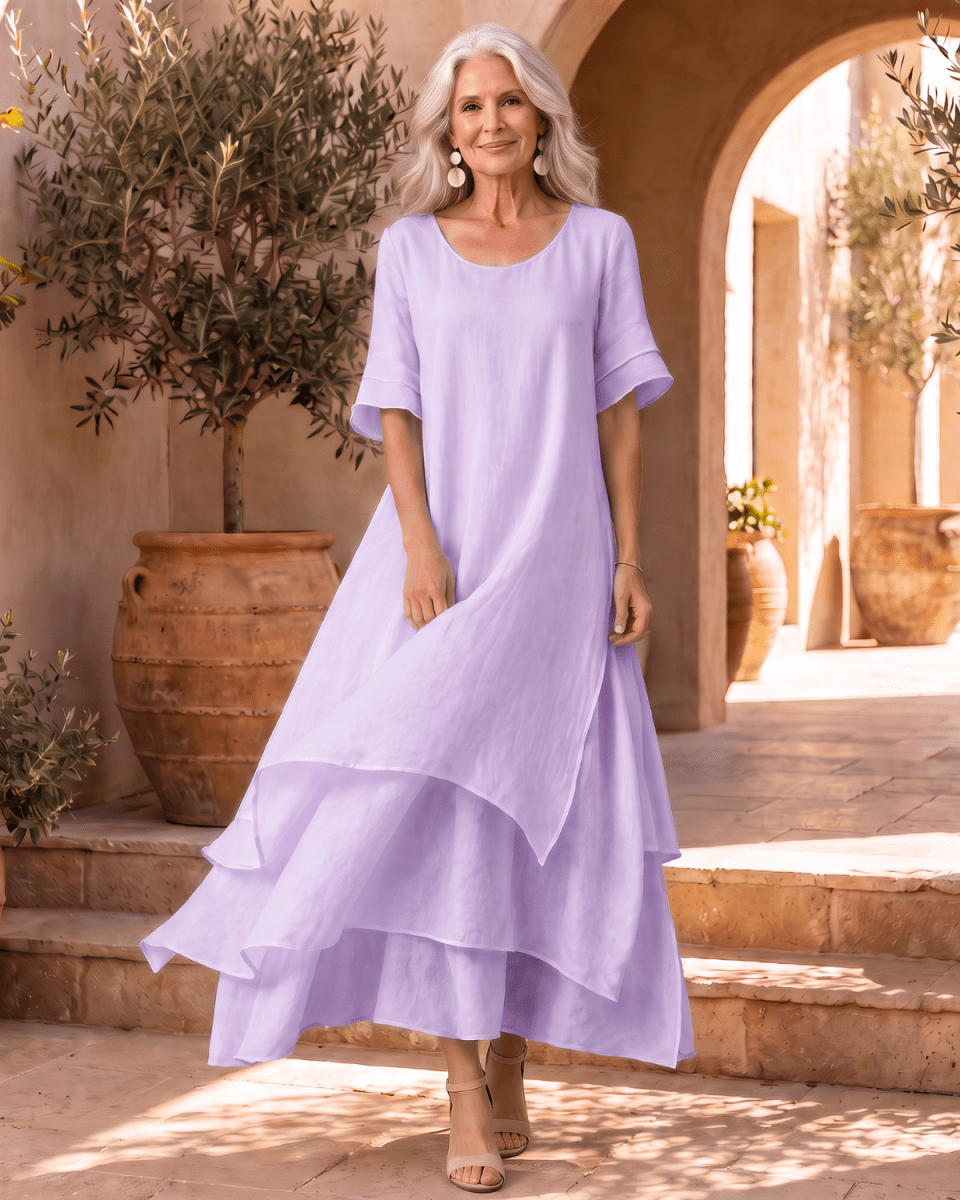 Marta | Robe maxi fluide