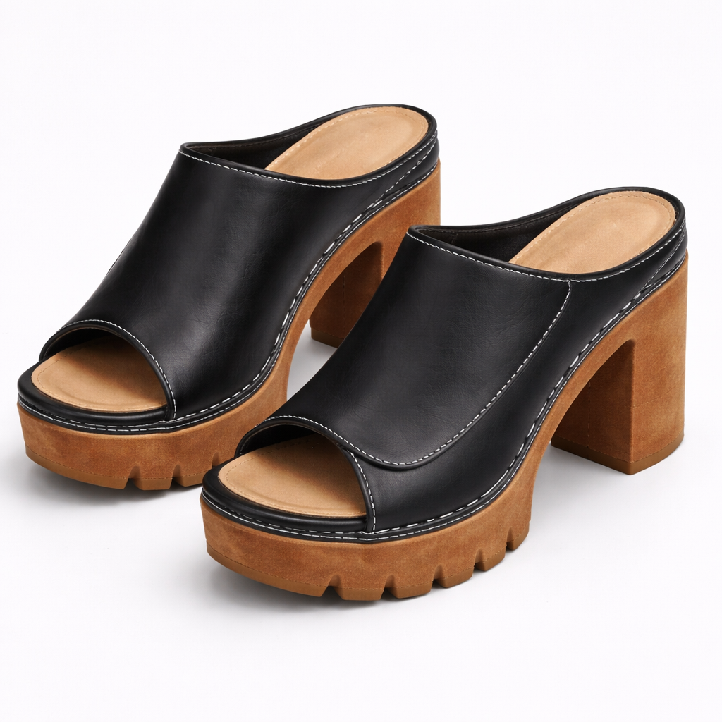 CAROLINA | Chaussures à talons avec plateforme