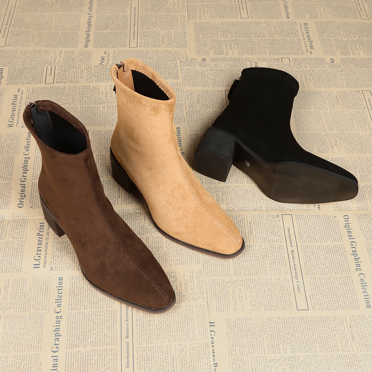 Giuliana™ | Botte en daim élégante