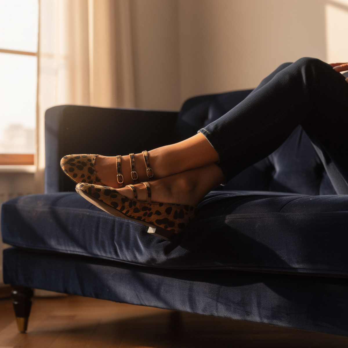 NAOMI™ | FLATS LÉOPARD ÉLÉGANTS