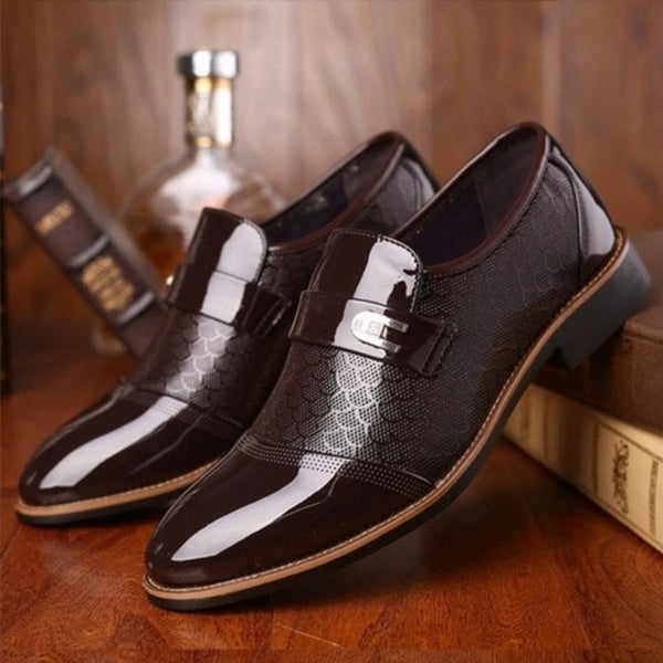 Farhan | Chaussures Oxford avec finitions formelles raffinées pour homme