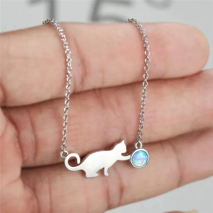 Collier vintage pour chat