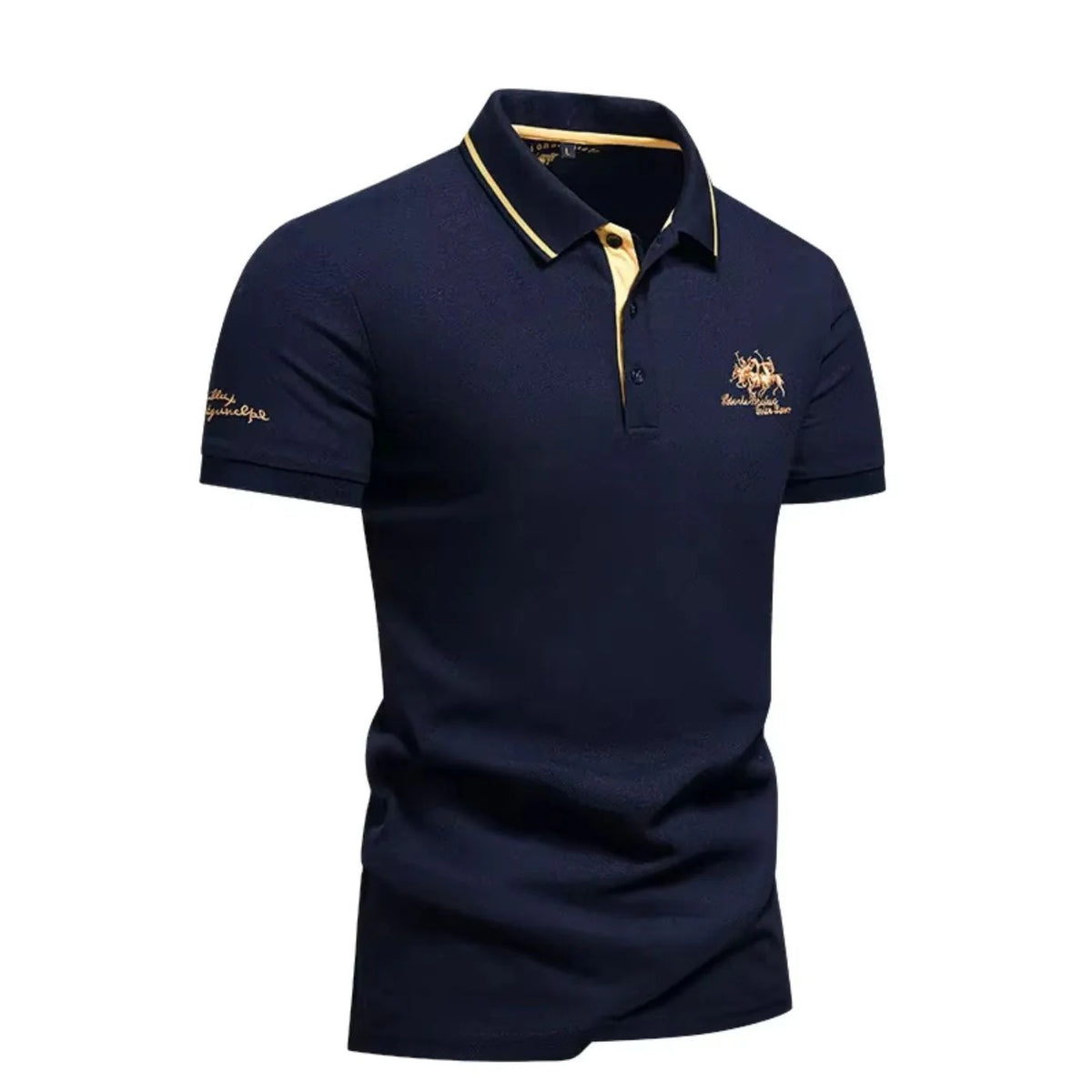 DENIS | Polo avec broderie haut de gamme