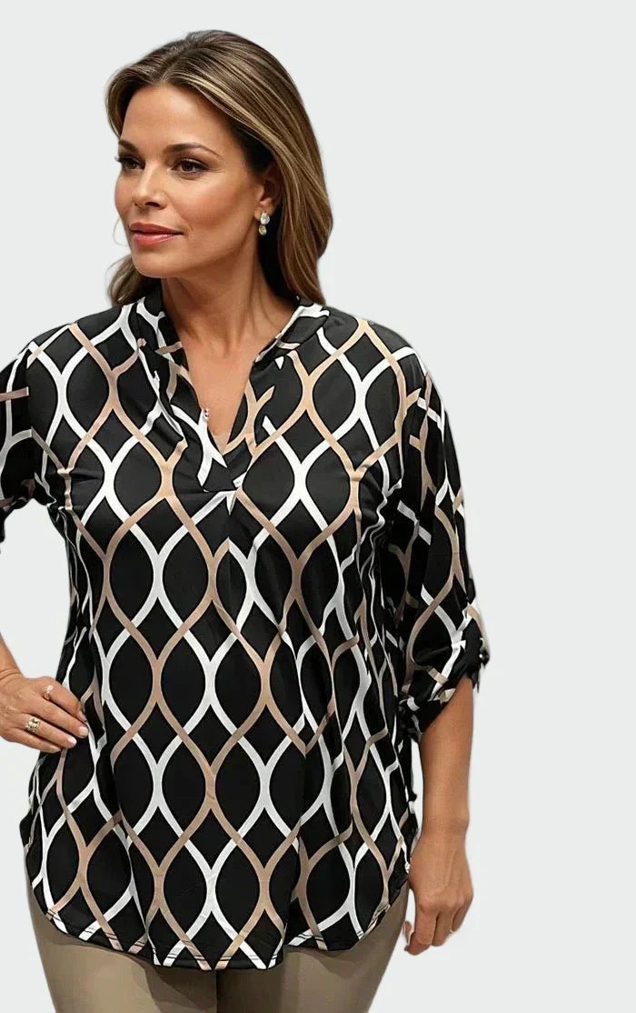 Chemise décontractée manches longues