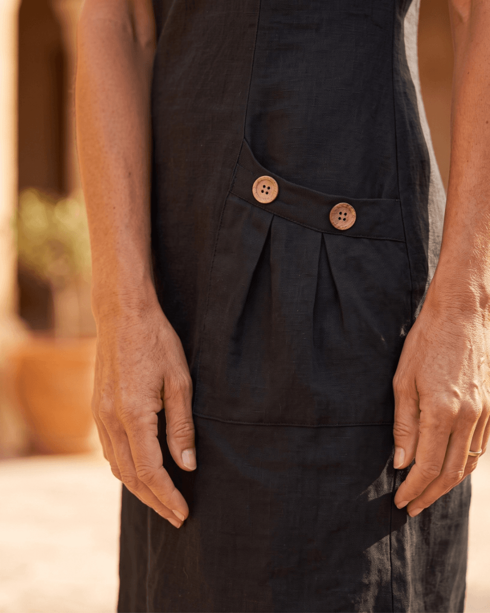 Dolores | Robe décontractée et élégante en lin