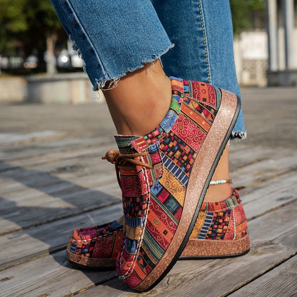LÉONIE™ | Chaussures rétro colorées pour femme