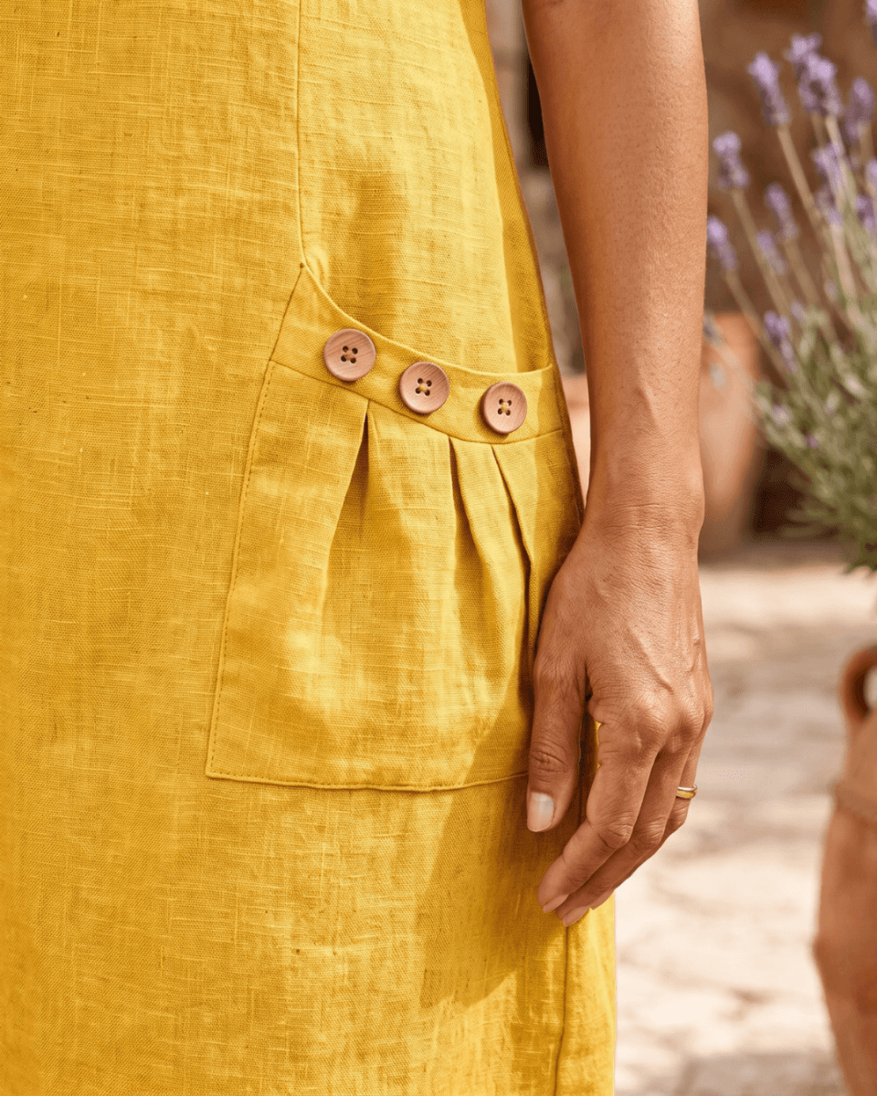 Dolores | Robe décontractée et élégante en lin