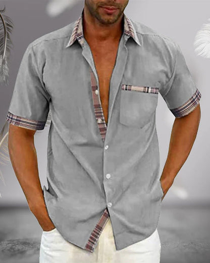 Laurent | Chemise à manches courtes pour hommes
