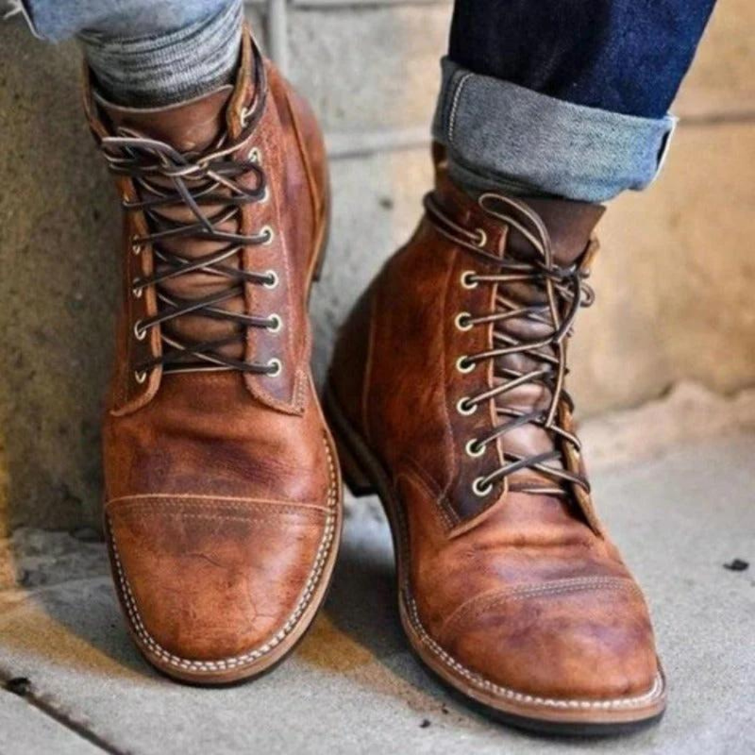 Leonard | Bottes Vintage avec Durabilité Robuste pour Hommes