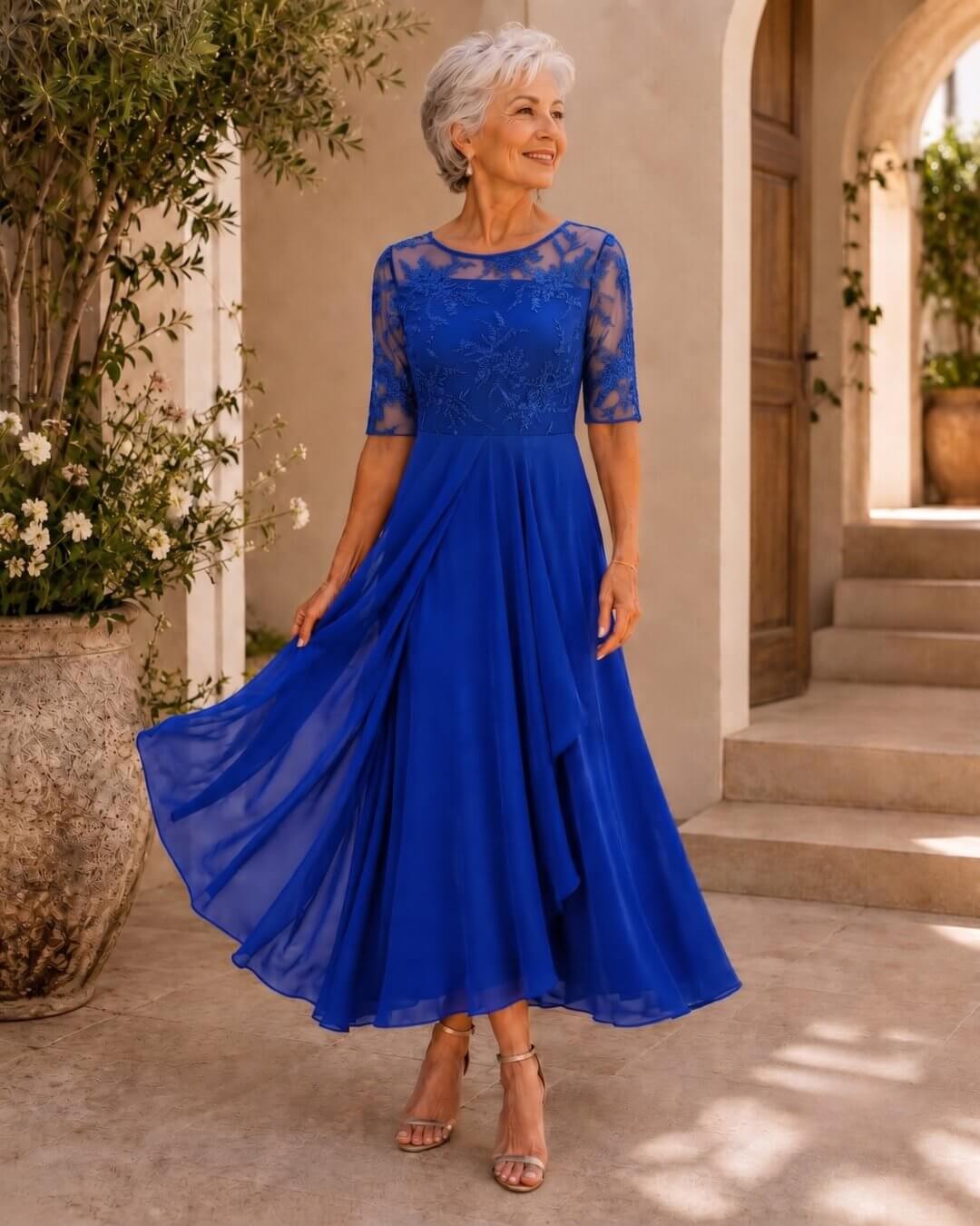 Carmen | Robe élégante en dentelle
