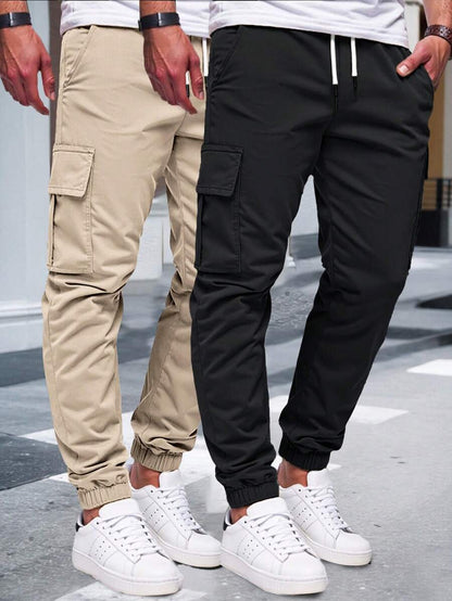 RICCARDO | JOGGERS CARGO LÉGERS AVEC POCHES