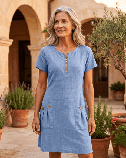 Dolores | Robe décontractée et élégante en lin