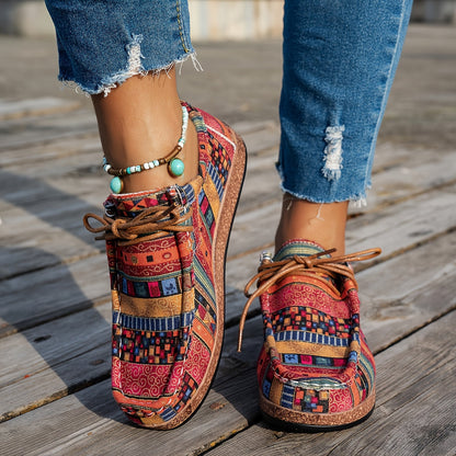 LÉONIE™ | Chaussures rétro colorées pour femme