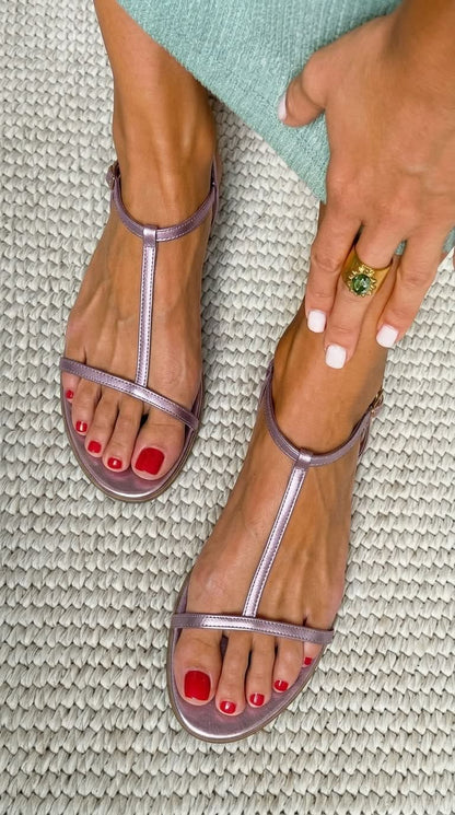 Ludovika | Golden Sandals Spring