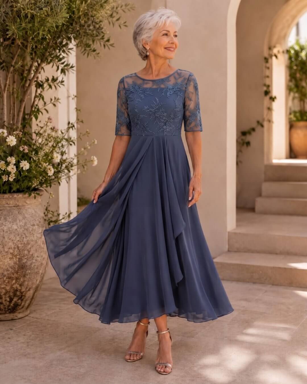 Carmen | Robe élégante en dentelle