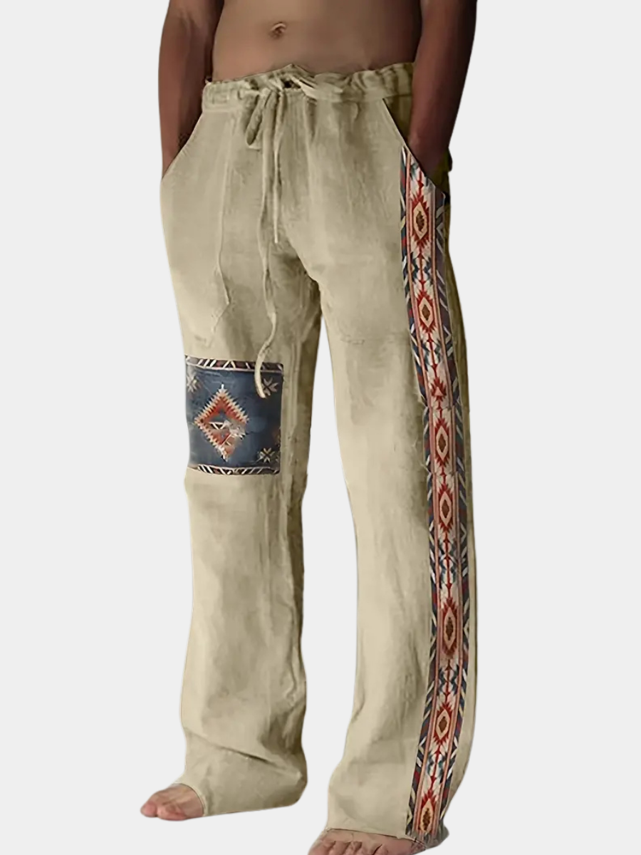 PIERRE | PANTALON BOHO‑CHIC