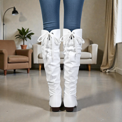 ISALINE™ | Bottes en Cuir Chic Femme