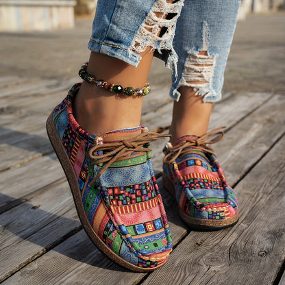 LÉONIE™ | Chaussures rétro colorées pour femme