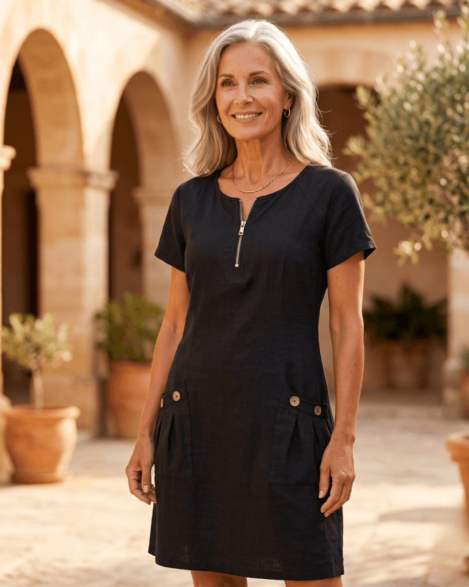 Dolores | Robe décontractée et élégante en lin