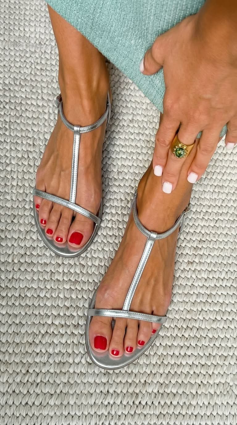 Ludovika | Golden Sandals Spring