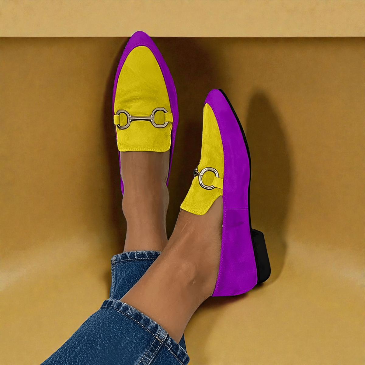 GINEVRA™ | Mocassins Boho Femme