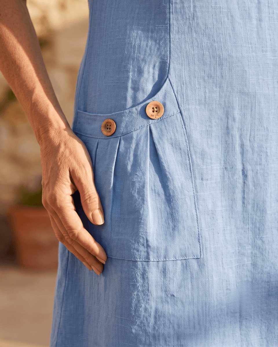 Dolores | Robe décontractée et élégante en lin