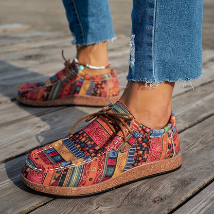 LÉONIE™ | Chaussures rétro colorées pour femme
