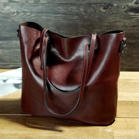 Clara® | Sac à main en cuir vintage