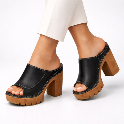 CAROLINA | Chaussures à talons avec plateforme