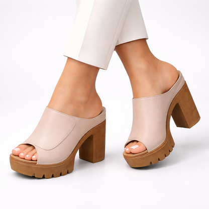 CAROLINA | Chaussures à talons avec plateforme