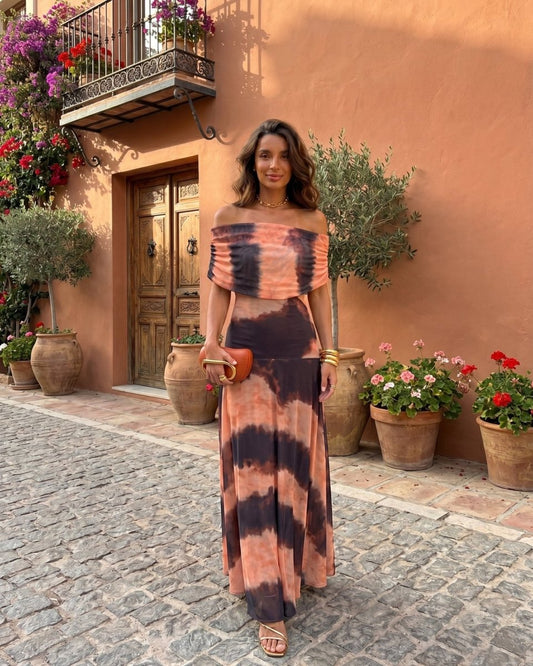 Robe de Toledo à motifs