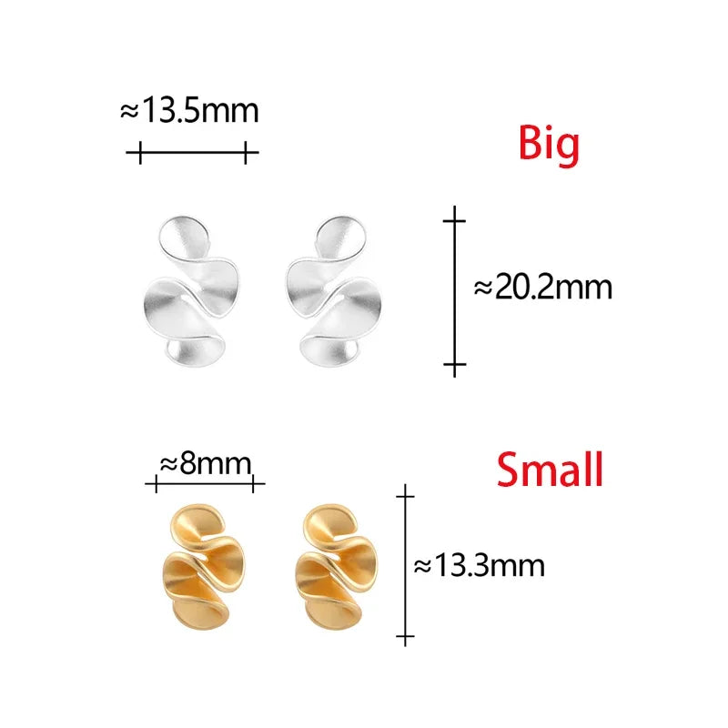 Boucles d'Oreilles en Argent et Or 18K