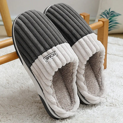 Kester | Chaussons rayés confortables pour hommes