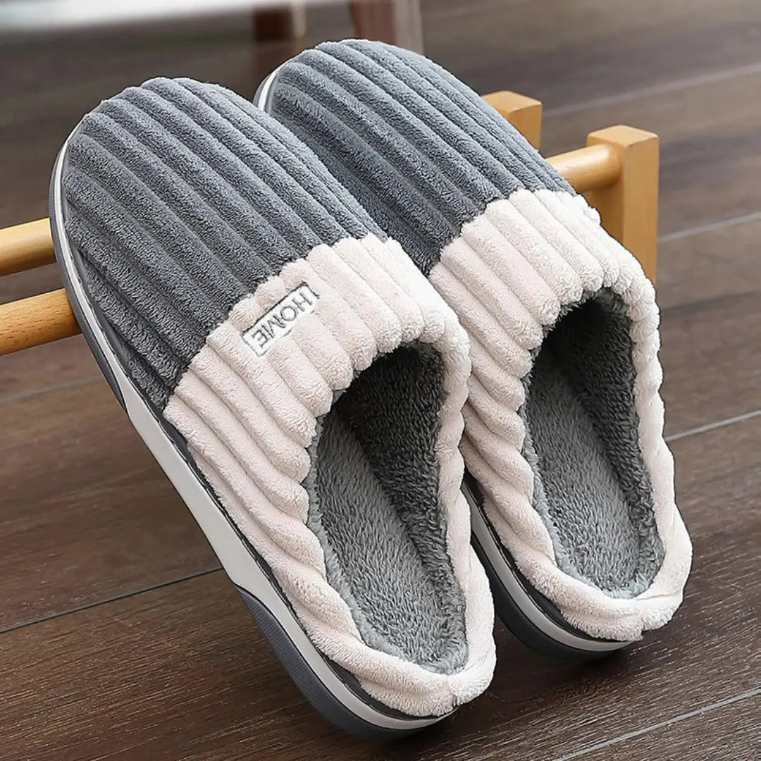 Kester | Chaussons rayés confortables pour hommes