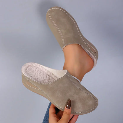 LIVIA™ | Pantoufles Chaudes en Polaire