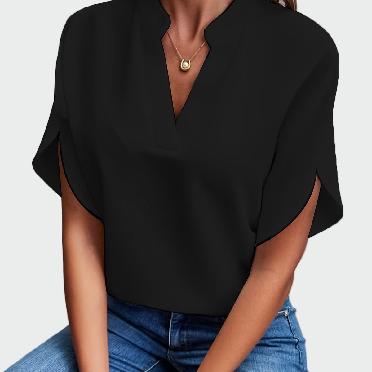 Chemise Imprimée Drapée