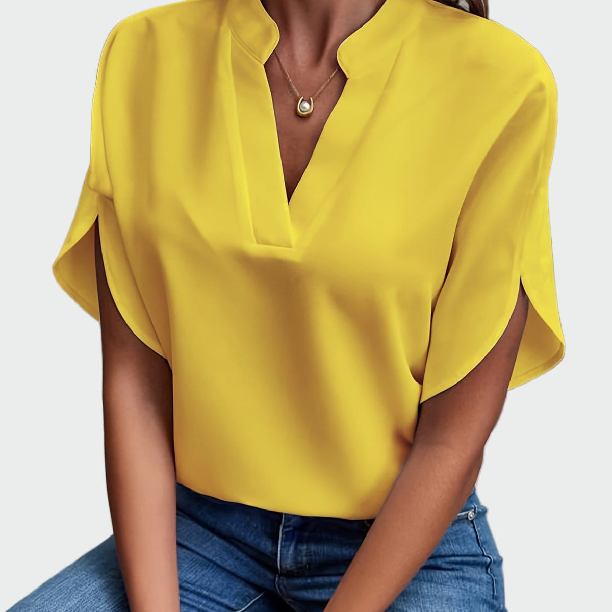 Chemise Imprimée Drapée