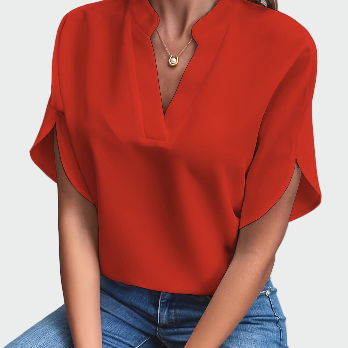 Chemise Imprimée Drapée