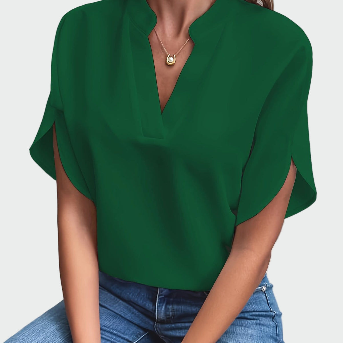 Chemise Imprimée Drapée