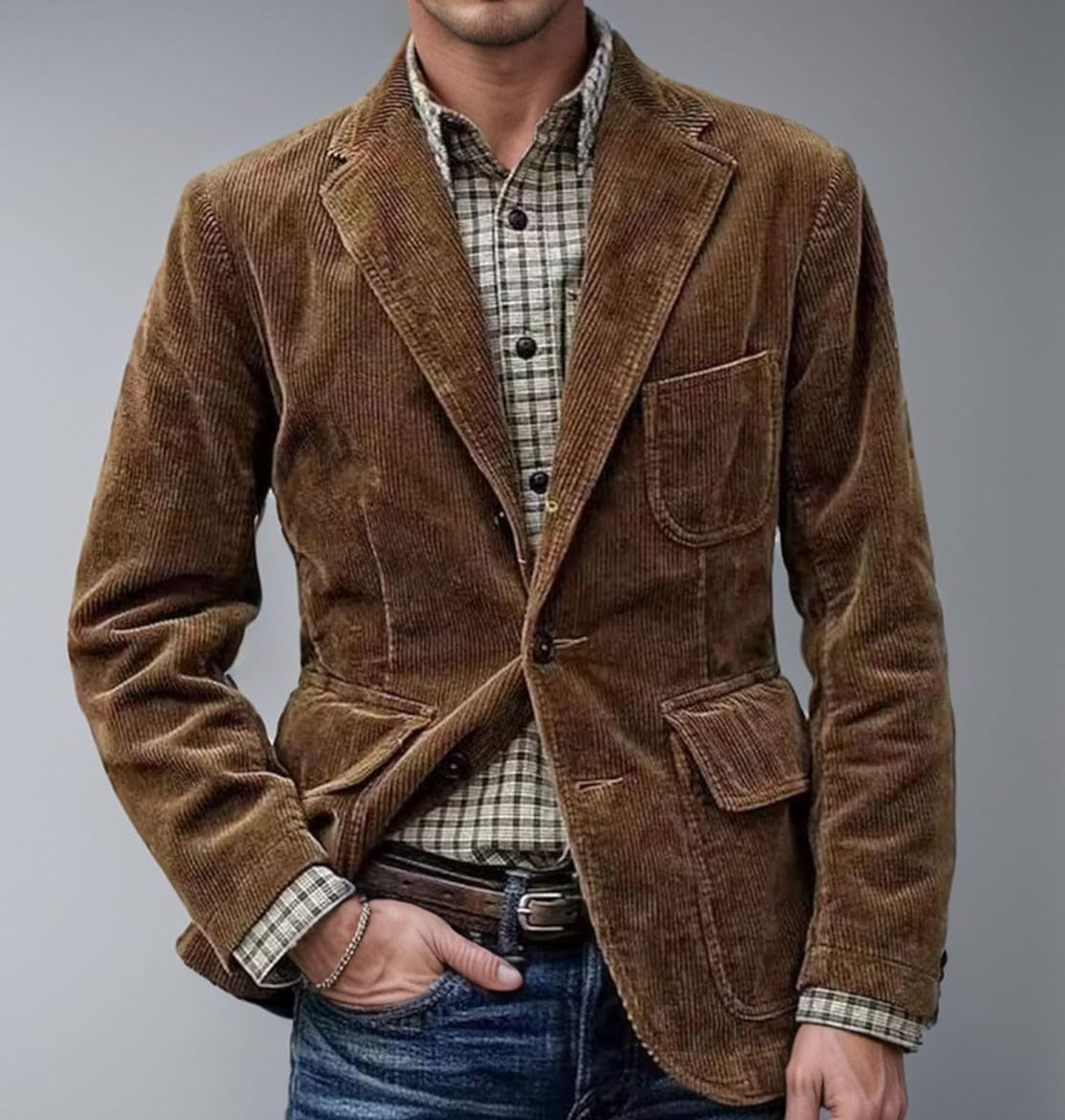 Thomas™ | Veste & Gilet Vintage Élégance Classique
