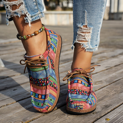 LÉONIE™ | Chaussures rétro colorées pour femme