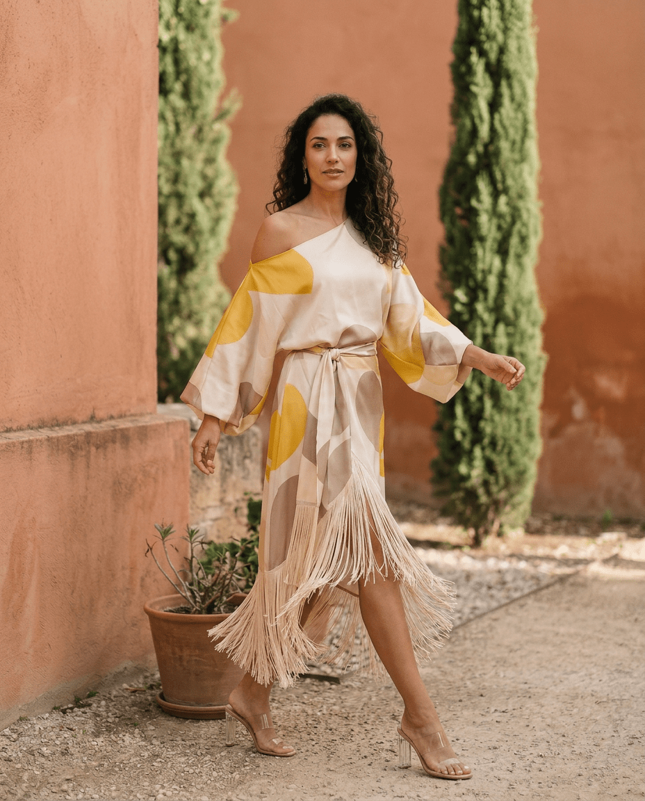 Daniela | Robe à franges