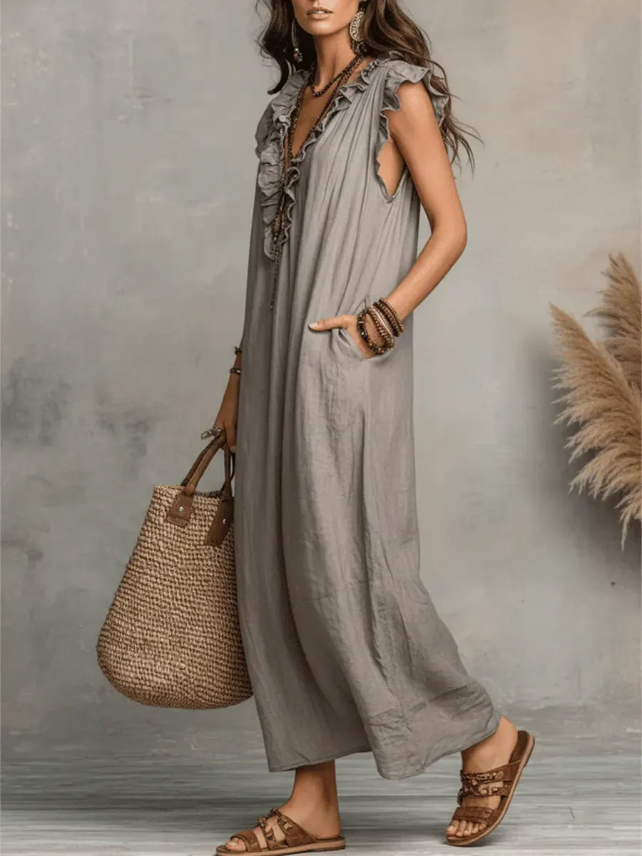 ALEXANDRA | Robe longue de style bohème