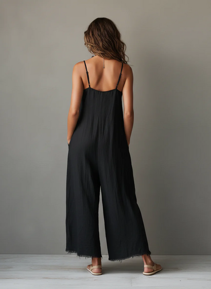 ELSA | Mono Minimalista de Lino para Mujer