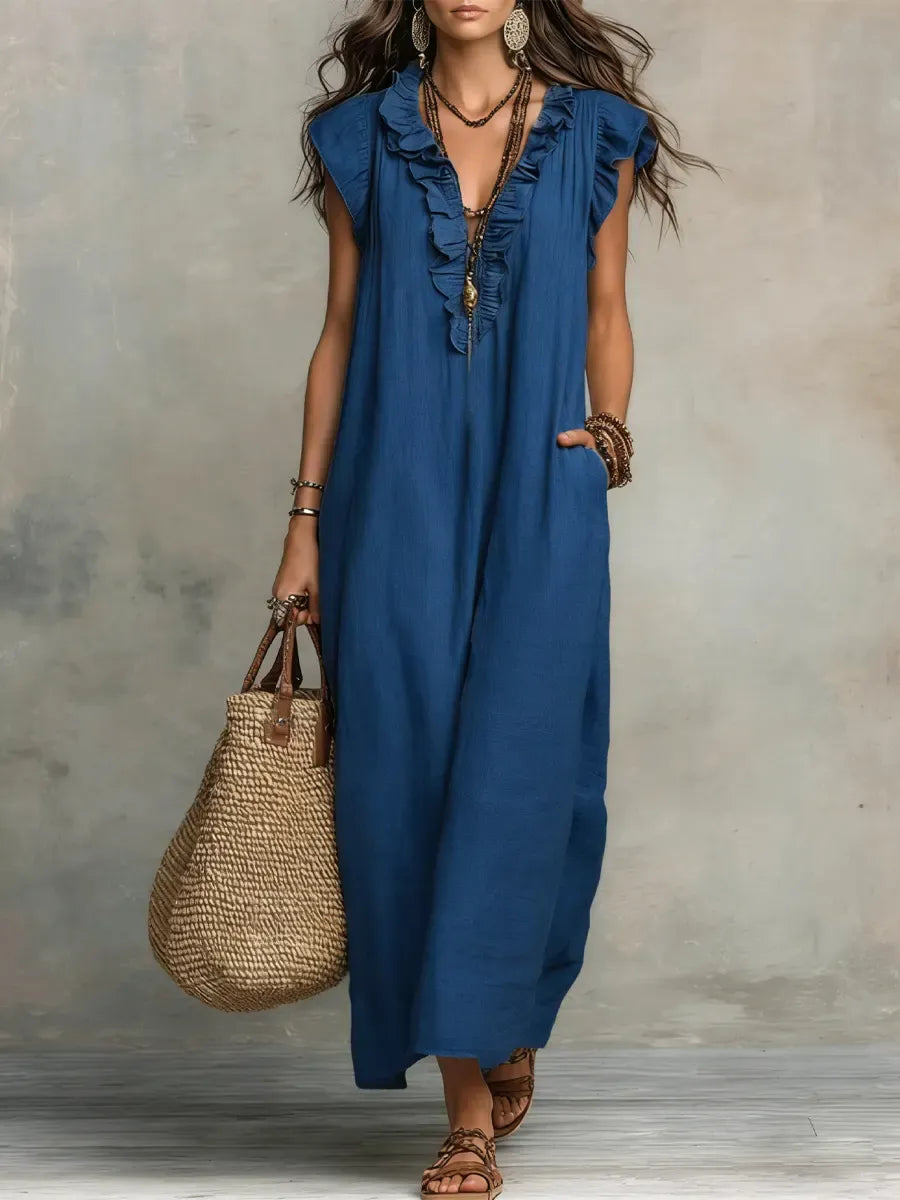 ALEXANDRA | Robe longue de style bohème