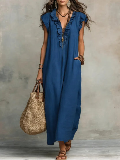 ALEXANDRA | Robe longue de style bohème