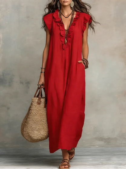 ALEXANDRA | Robe longue de style bohème